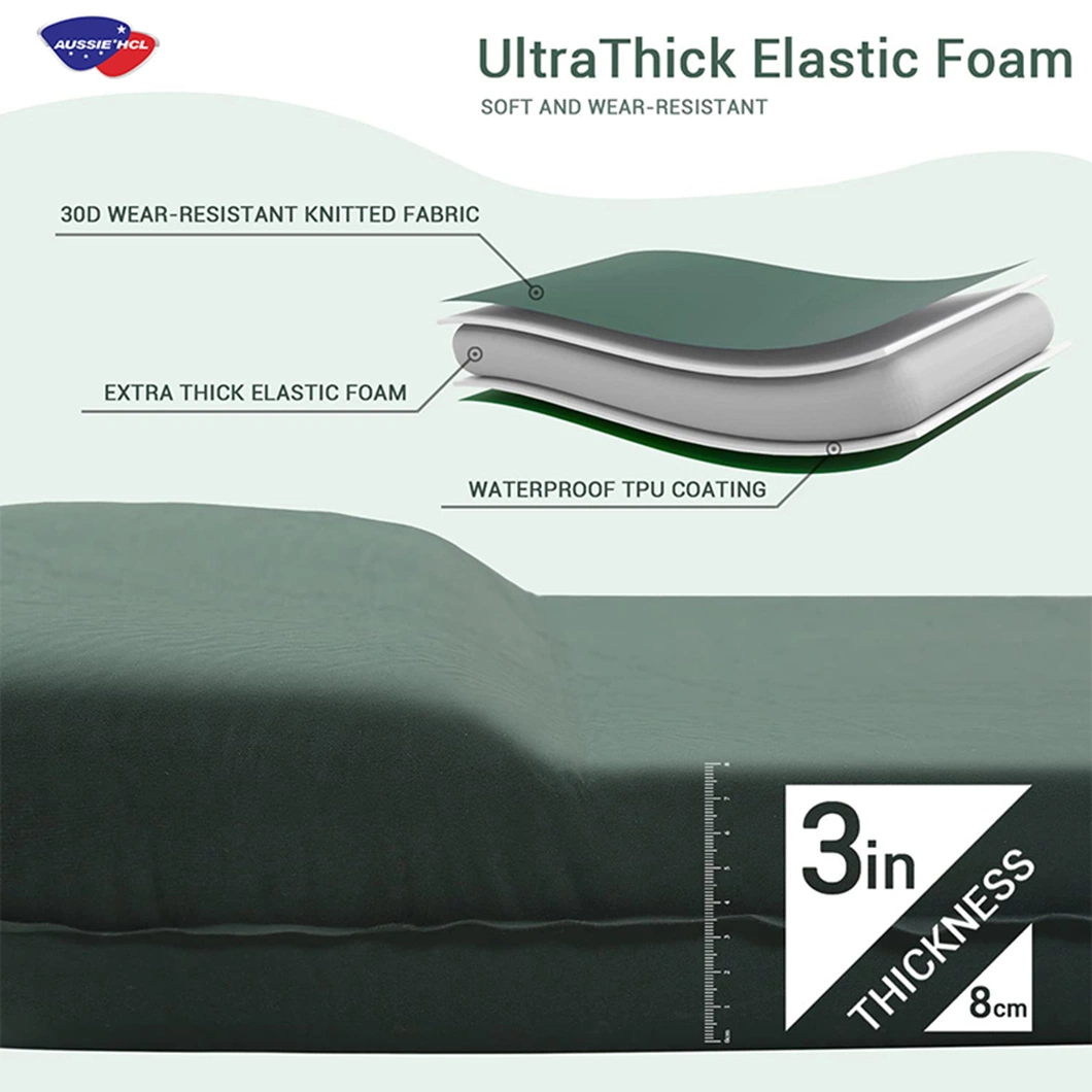 Sleeping Mattress Pads for Queen Size Bed Air Foam Camping Tent Mattresses Army Style Foam Mattress