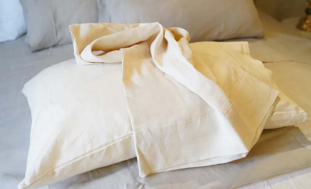 100% French Linen Bedding Set/4-PC Sheet Set with Pillowcases