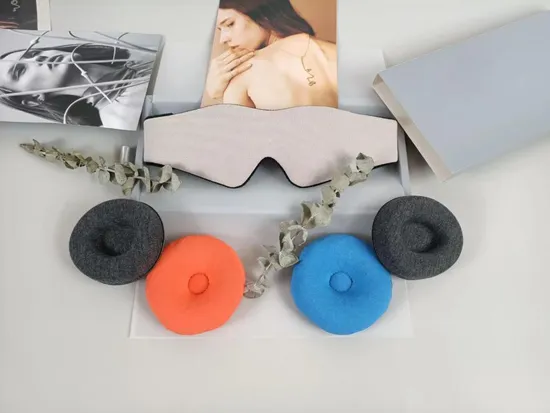 Custom Backout Sleep Mask Removable Eye Cups Therapy Steam Cool Eye Mask 3D 
