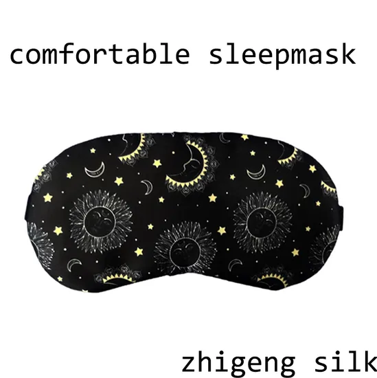 Printing 100% Mluberry Silk Sleep Mask 