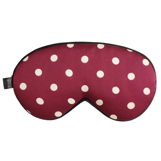 Silk Sleeping Eye Mask Custom Digital Printing Sleep Mask 