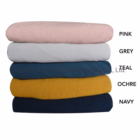 Suntex Prewashed Plain Color Microfiber Fitted Bed Cover Mattress Protector Fitted Sheet