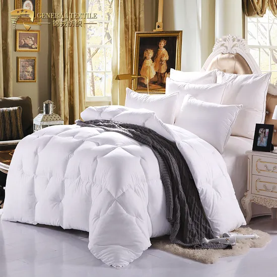 Cotton Microfiber Filling Quilts Set Hotel Quilt Down Proof Alternative Bed Duvet 