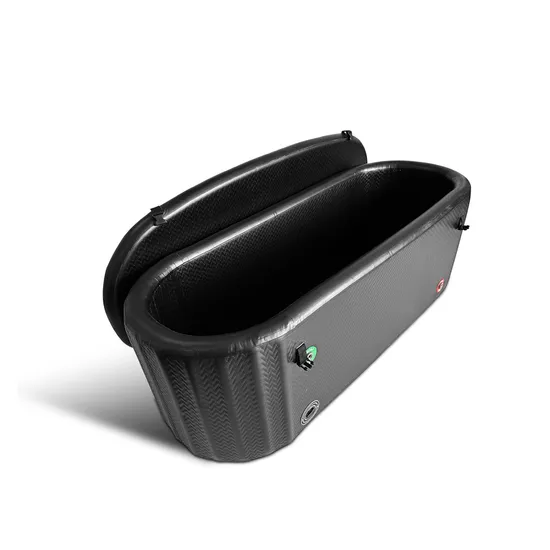 OEM XL Portable Indoor Cold Plunge Recovery Ice Bath Barrel Tub Pod Machine with Filter Water Chiller Cooling System Set with CE 