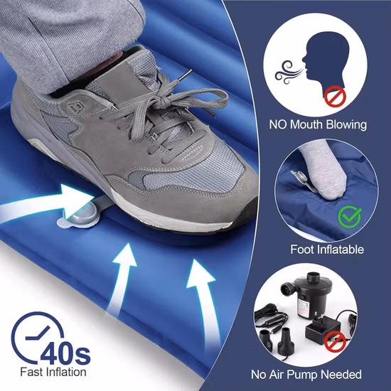 Folding TPU Air Cushion Outdoor Camping Sleeping Foot