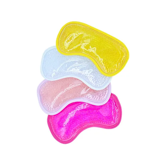 Custom Reusable Hot Cold Eye Pack Sleep Eye Patch Cooling Gel Beads Eye Mask 
