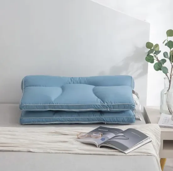 Custom Cotton Backrest Pillow with Allergy Control Features 